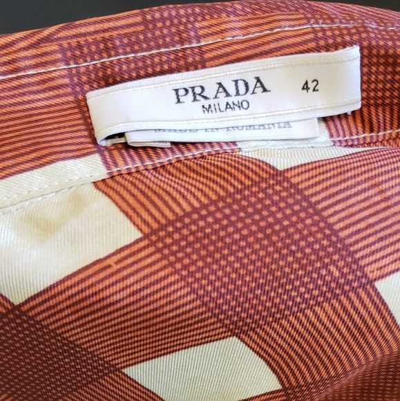 Prada Women's Silk Button Down Shirt - Picture 2 of 4